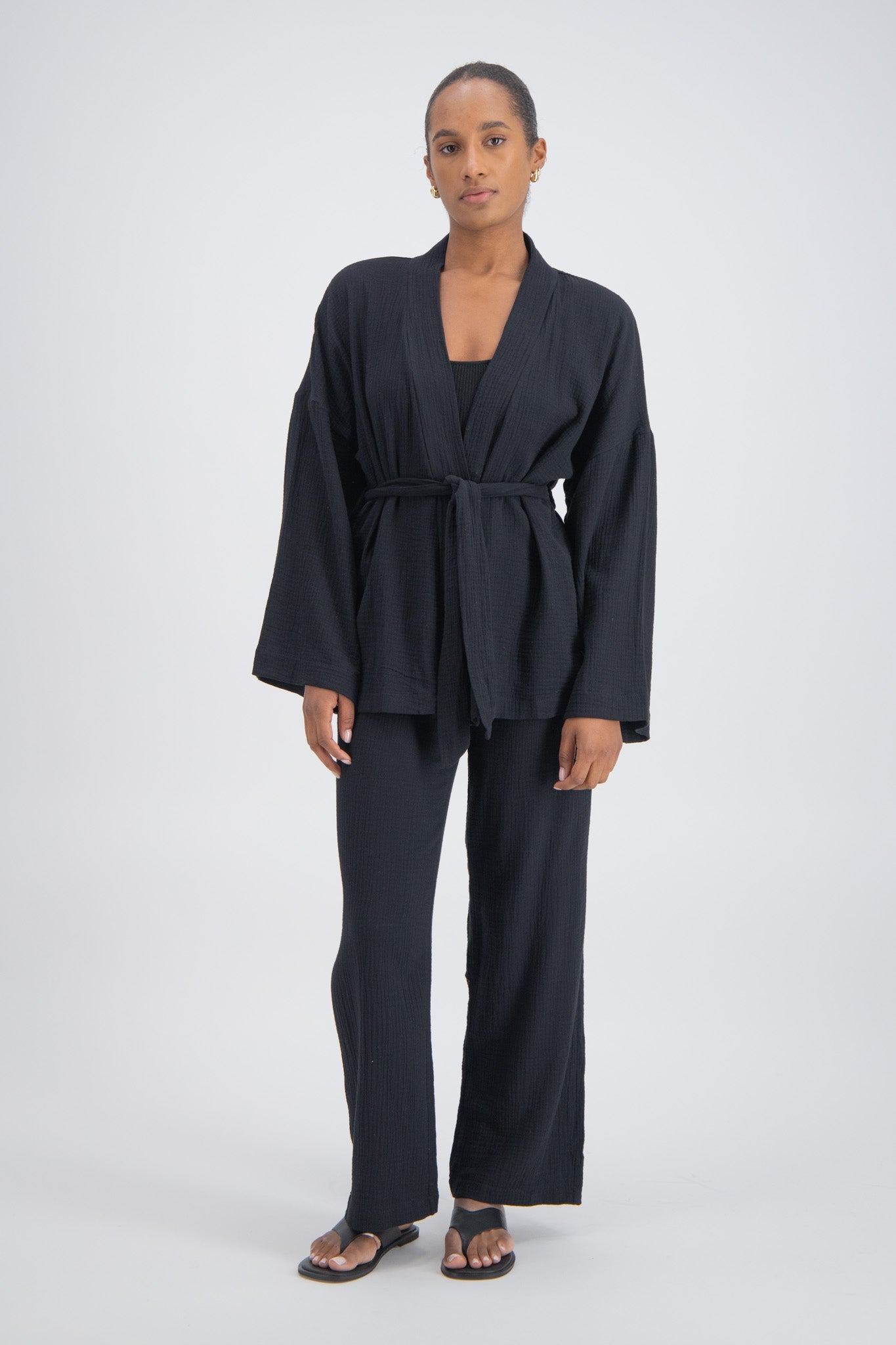 Mallorca Robe Black