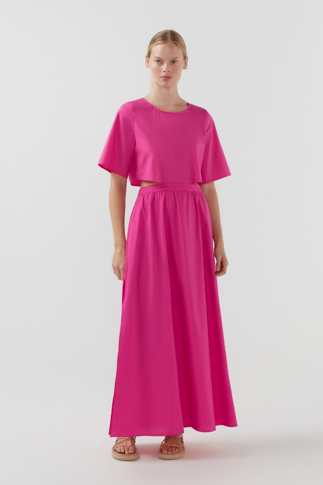 Naida Dress Magenta