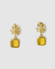 Odessa Earring orange/gold