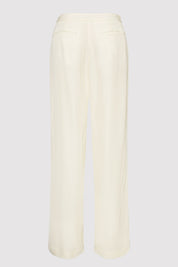 Overlap Waist Trousers - Cool White