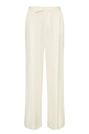 Overlap Waist Trousers - Cool White