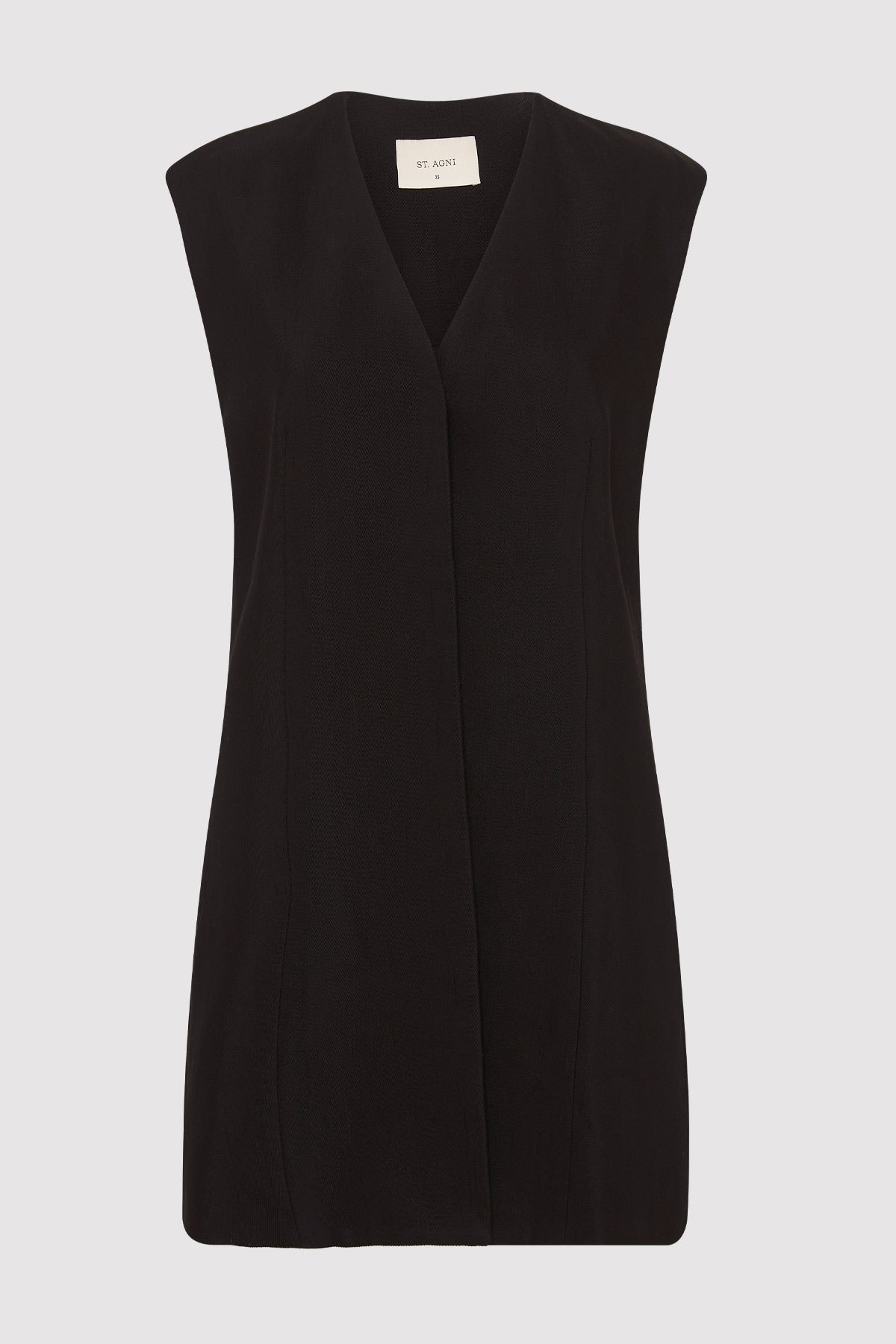 Oversized Vest - Black