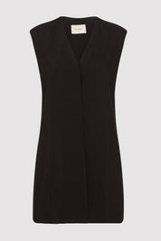 Oversized Vest - Black