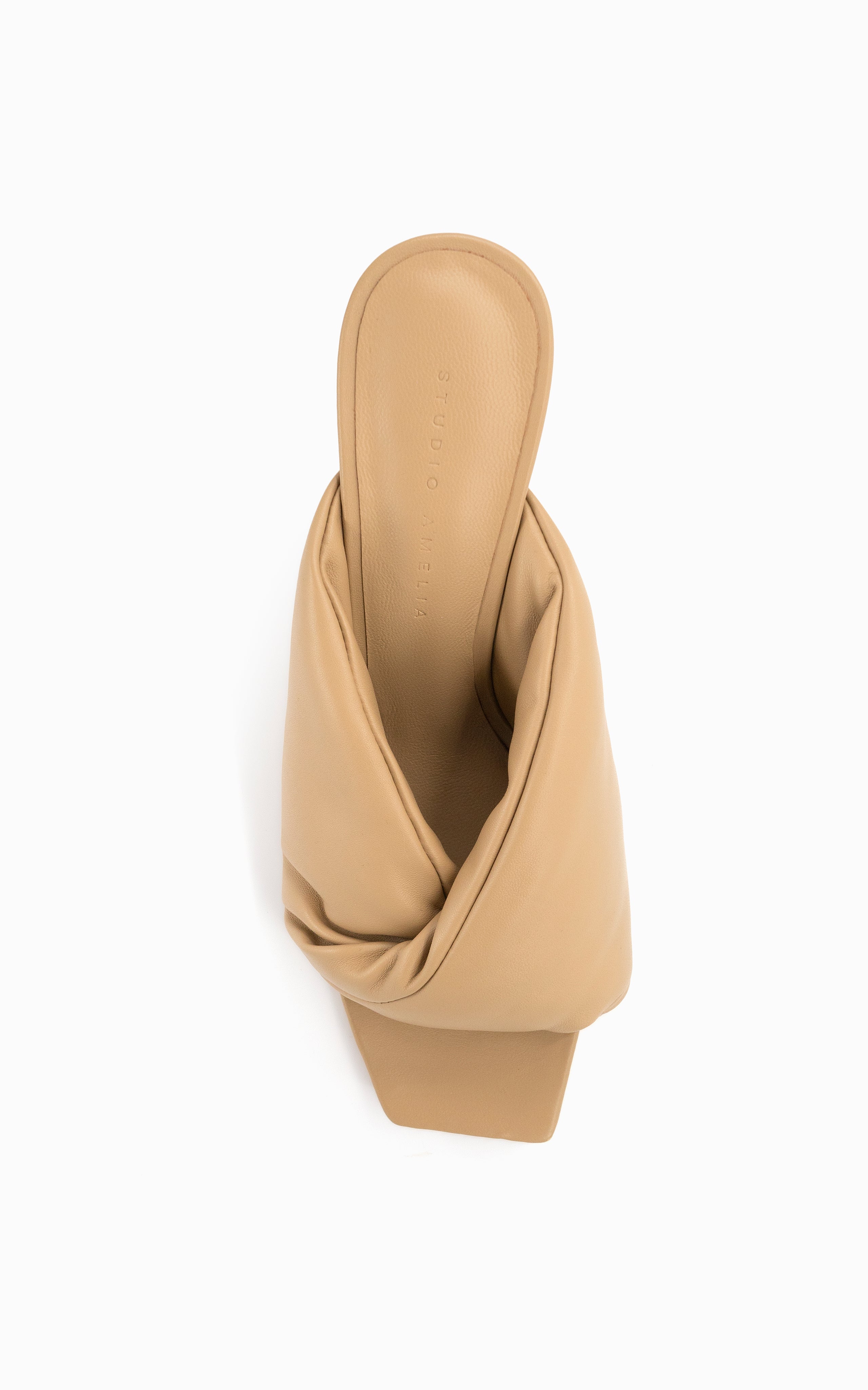 Croissant 90 Heel | Beige