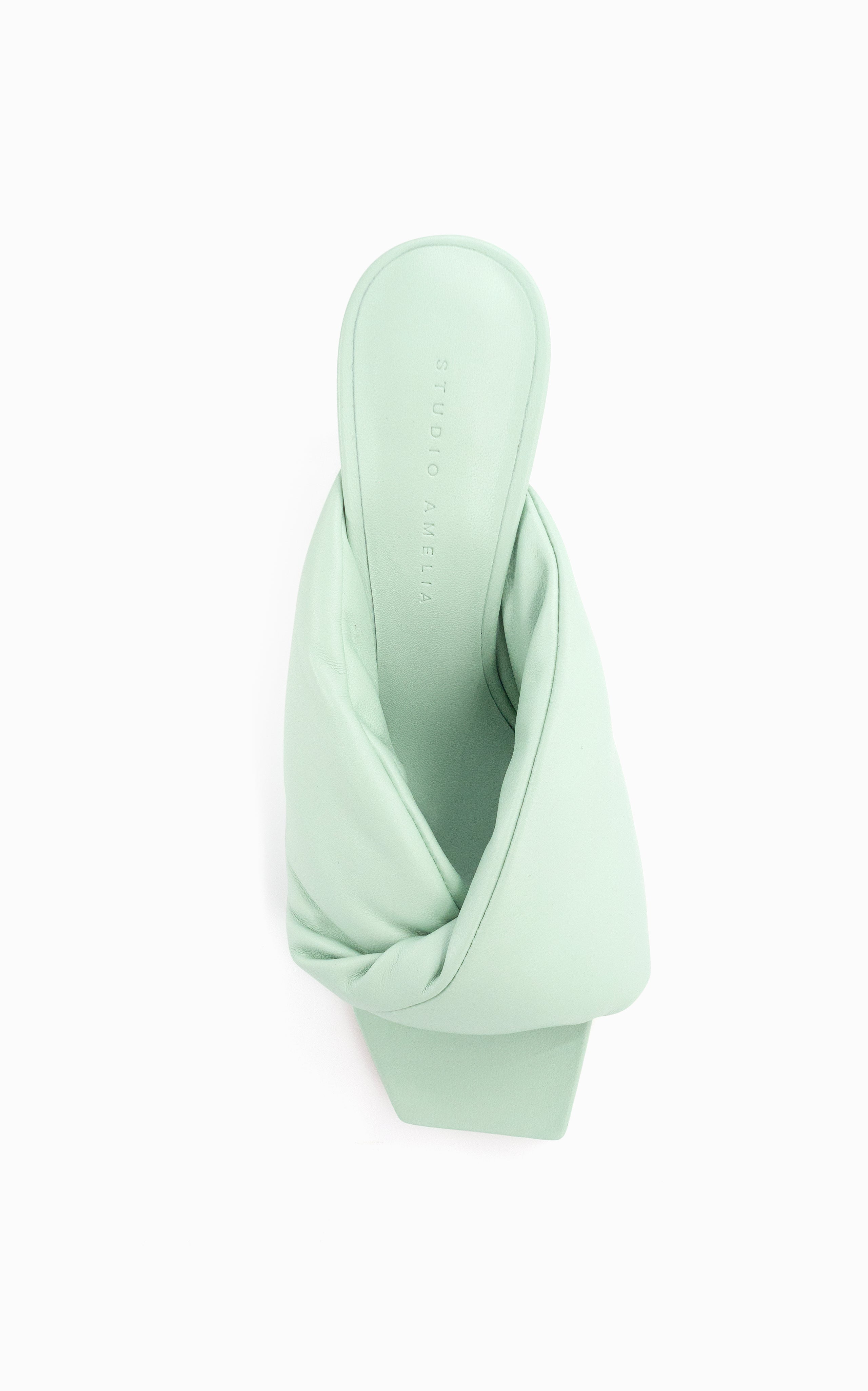Croissant 90 Heel | Pistachio