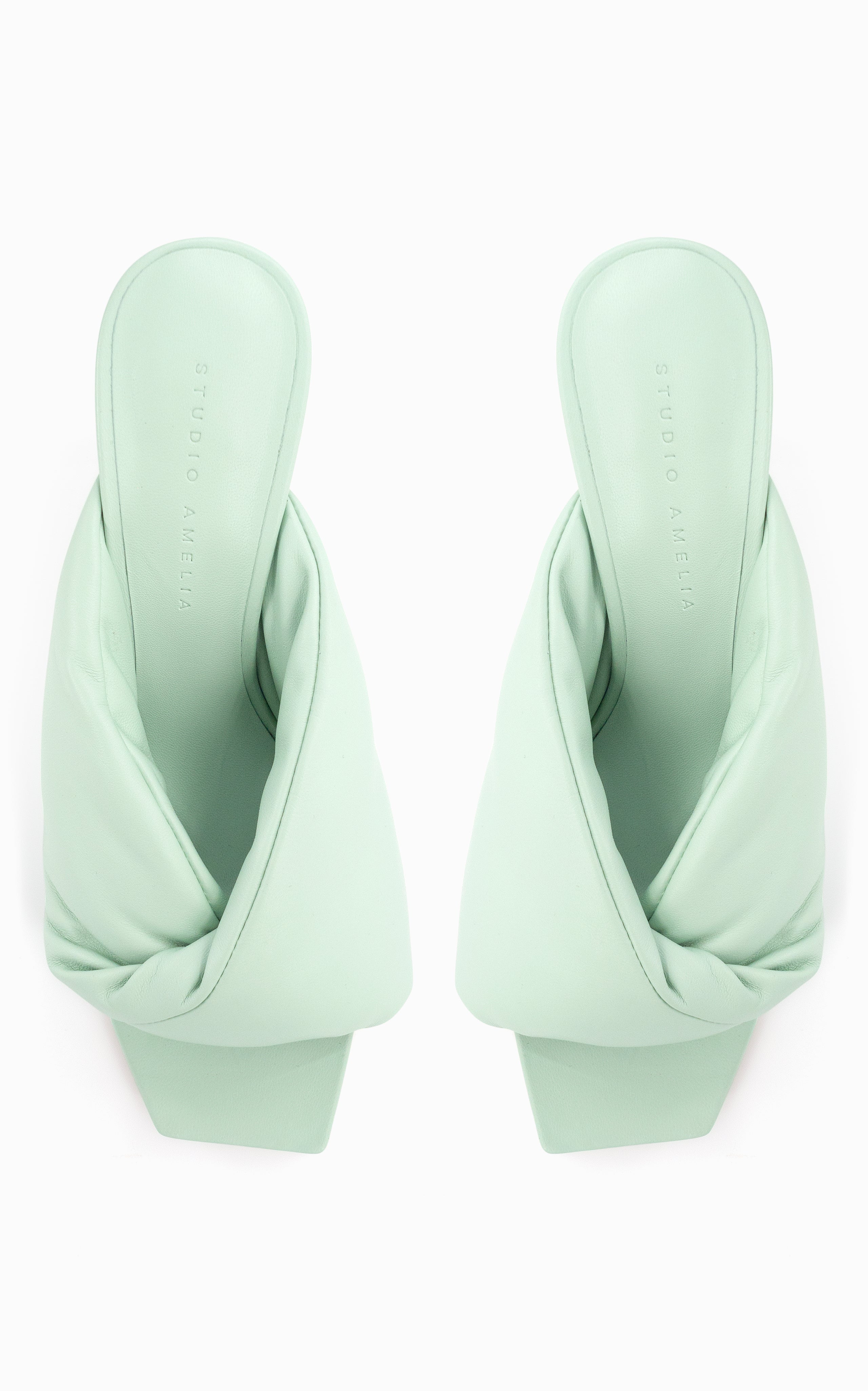 Croissant 90 Heel | Pistachio