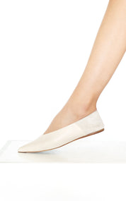 Pointed Babouche Slipper | Lemon