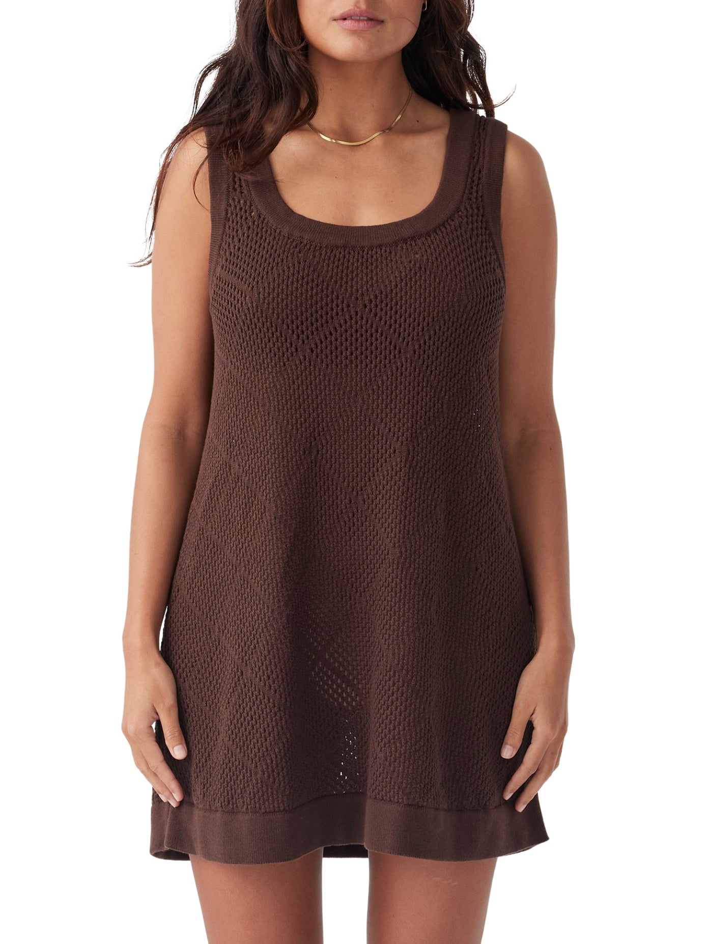 Ezra Mini Dress - Chocolate