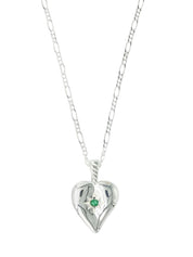 Amore Pendant green/silver