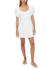 HATTIE MINI DRESS WHITE