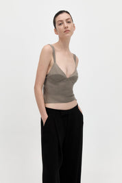 Peignoir Camisole - Castor Grey