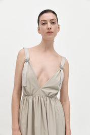 Plunge Sun Dress - Birch