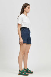 Rembo Short Washed Indigo