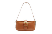 12.2 Soft Baguette with Buckle Cognac