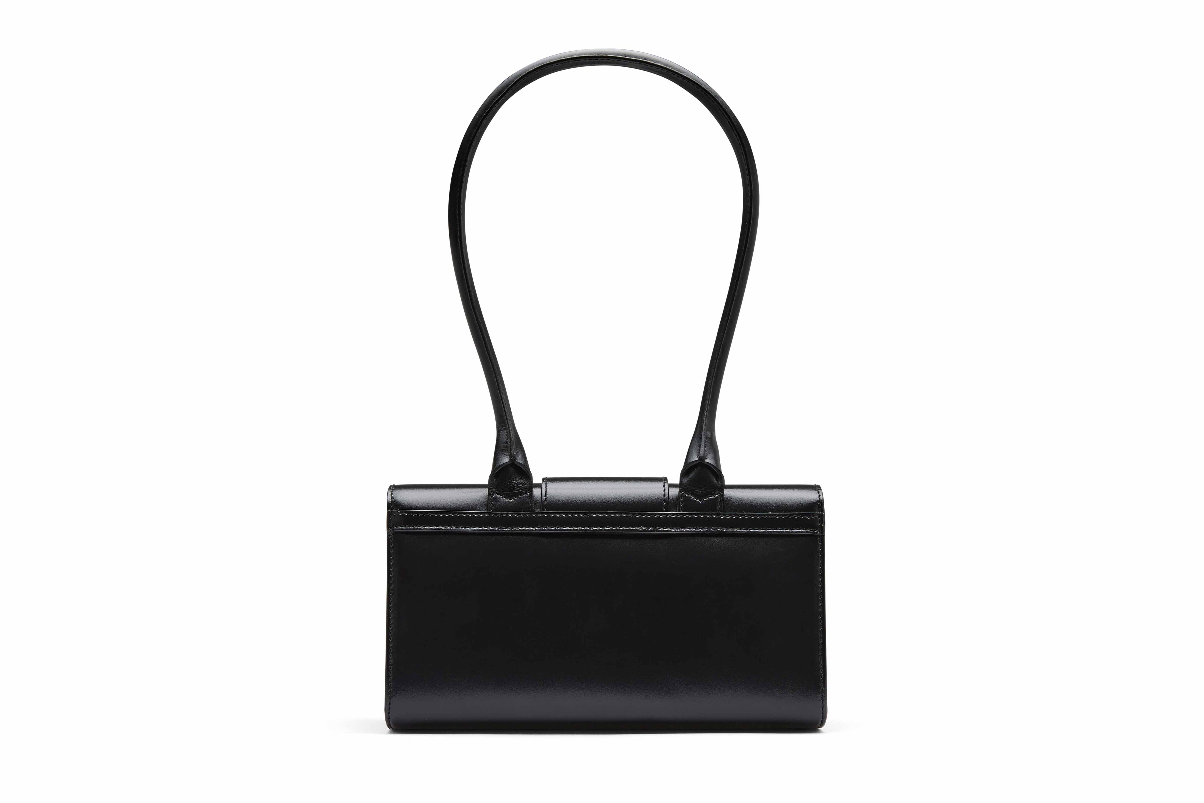 14.1 Small Satchel with Long Handle Black