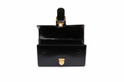 14.1 Small Satchel with Long Handle Black