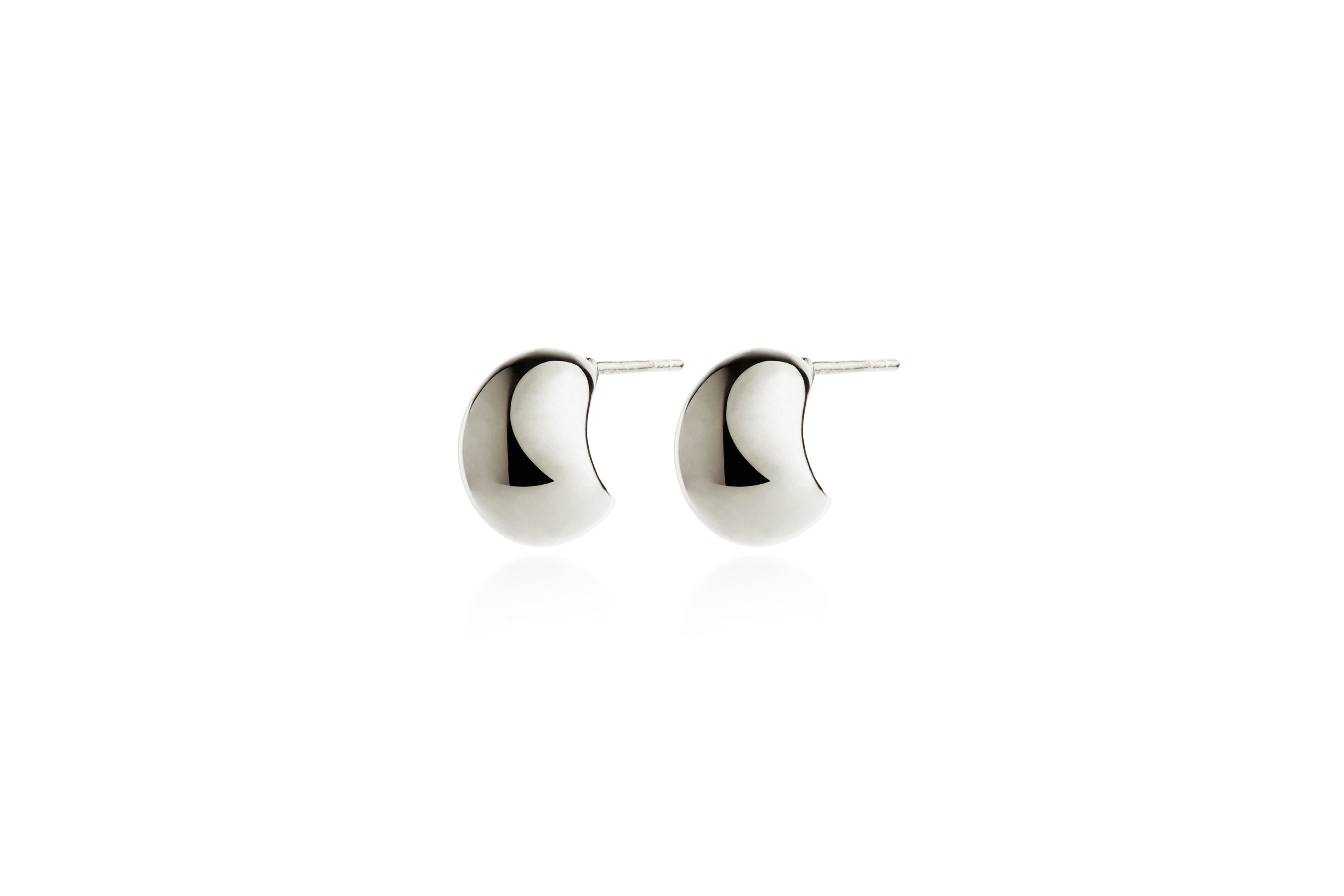 Egg Studs Silver