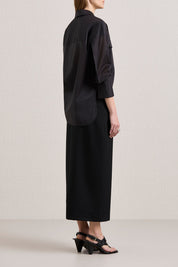 The Agnes Wrap Shirt