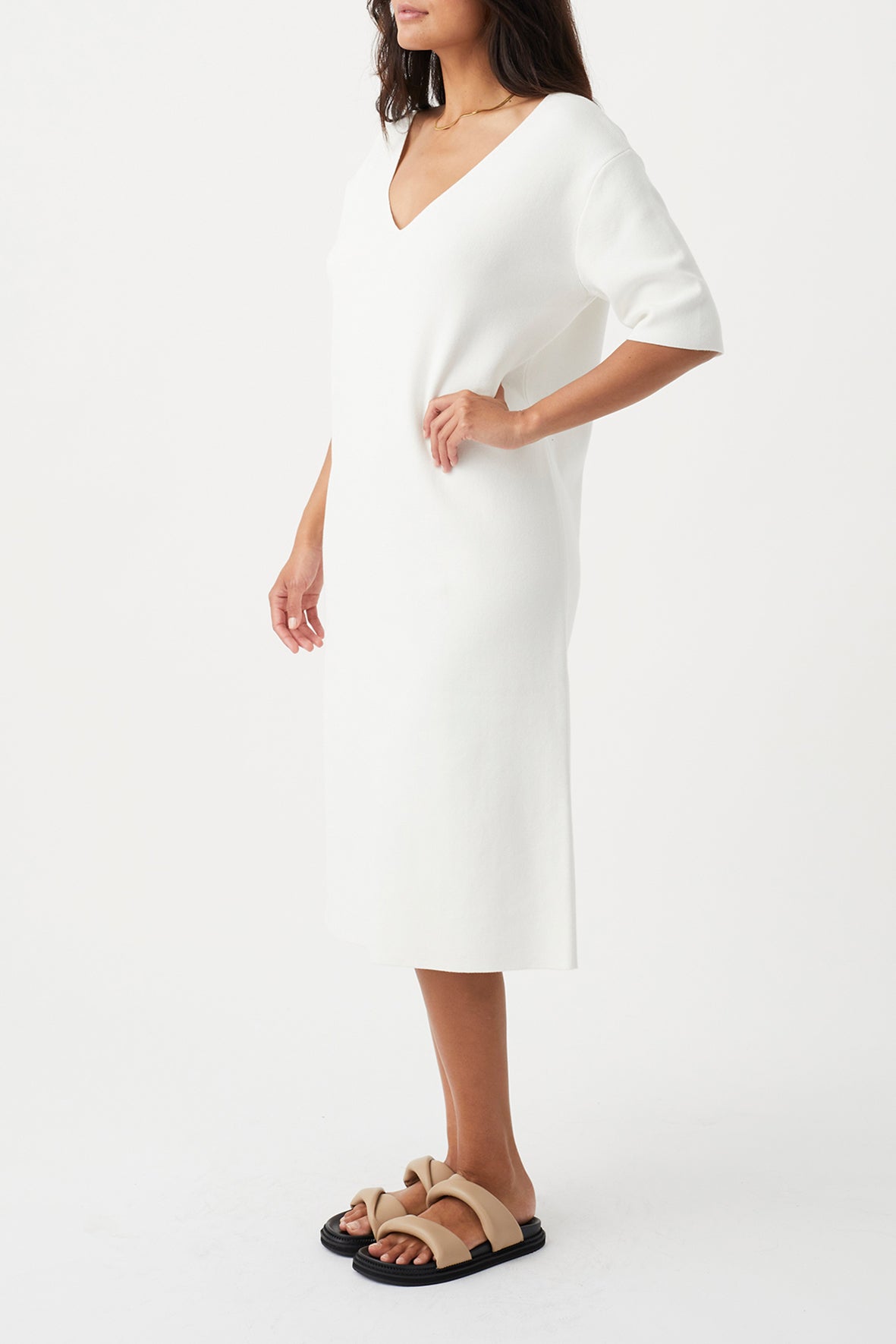 Bonnie Dress - Cream