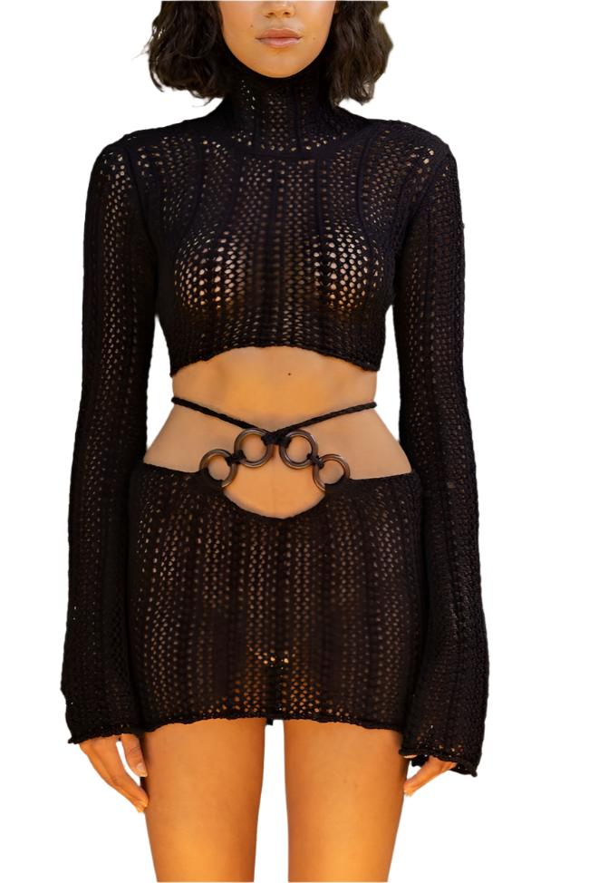 INES TOP BLACK