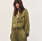 LS Pocket Shirt Khaki