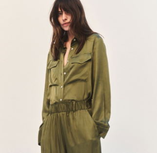 LS Pocket Shirt Khaki