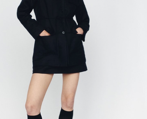 Canvas A line Mini Black