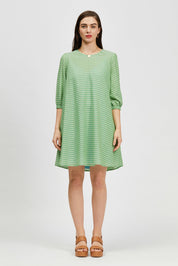 Sealers Dress Green Stripe / Light Blue