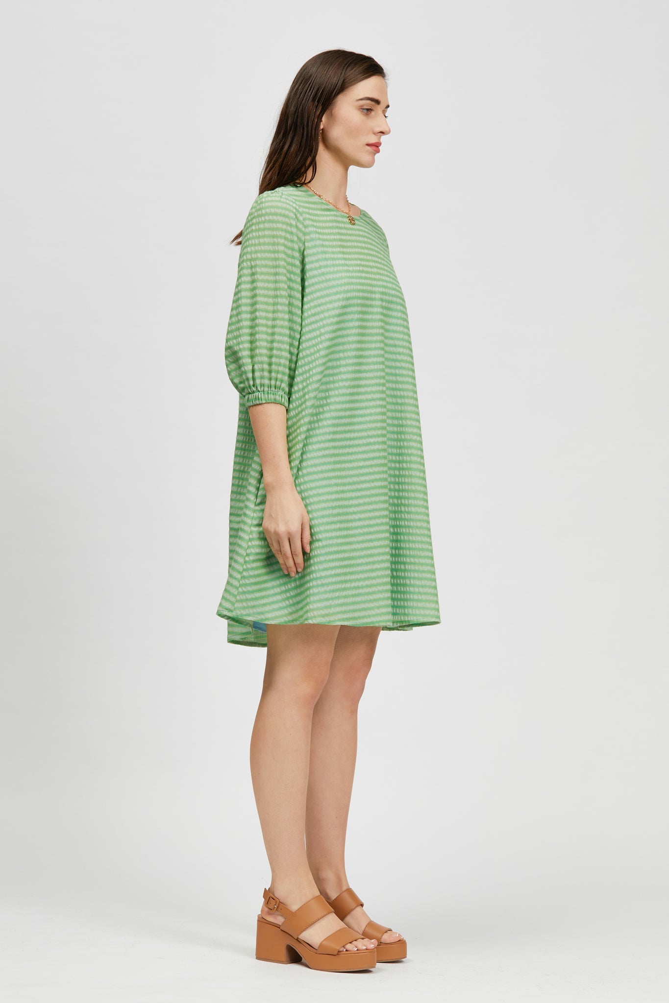 Sealers Dress Green Stripe / Light Blue