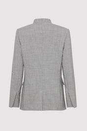 Shawl Collar Blazer - Grey