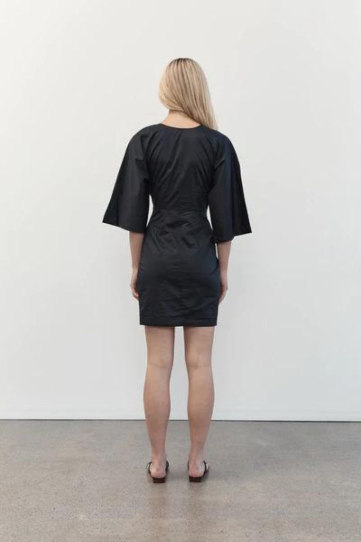 Reversible Knot Dress - Black