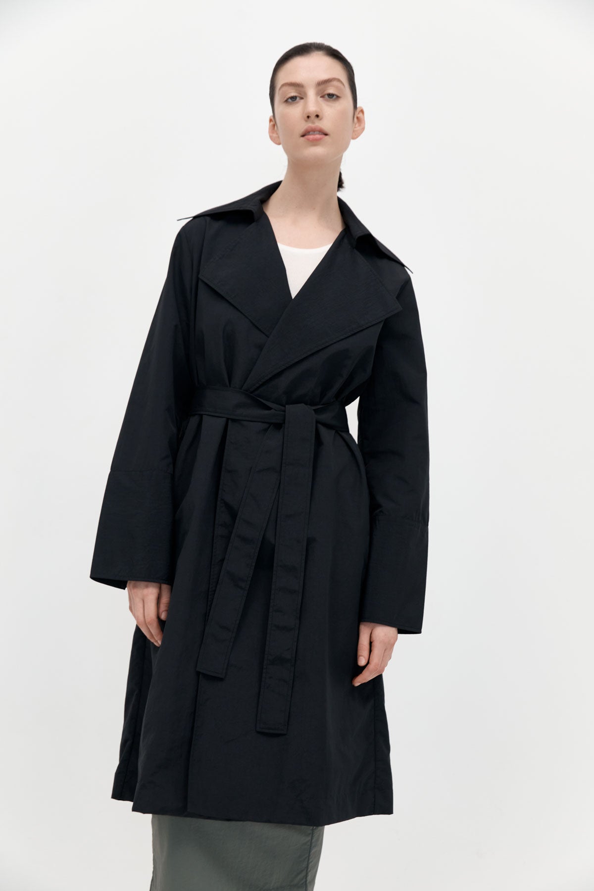 Summer Trench Coat - Black