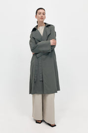 Summer Trench Coat - Thyme