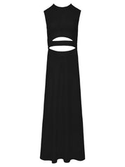 Verner Multi Corset Bind Dress Black