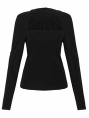 Odessa Square Top Black