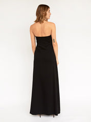Filo Strapless Dress Black