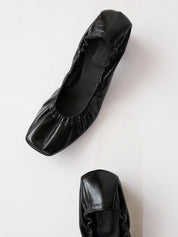 Mia Ballet Pumps Black Nappa