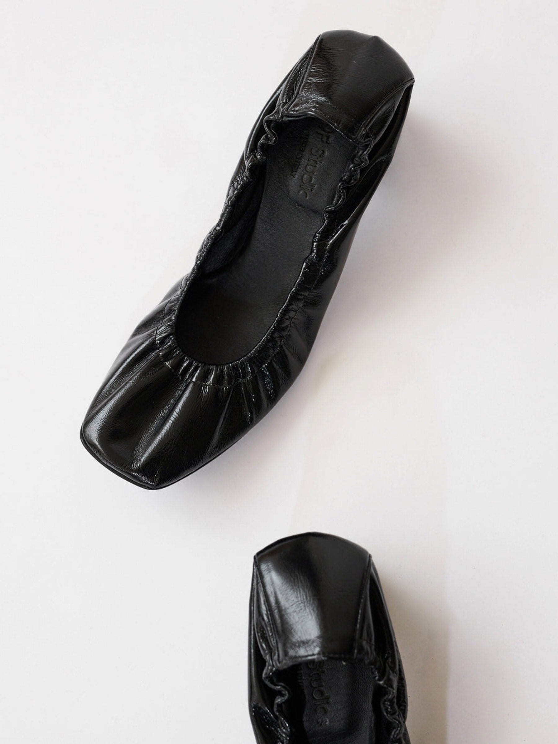 Mia Ballet Pumps Black Nappa