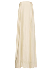 Oude Wrap Maxi Dress Oyster