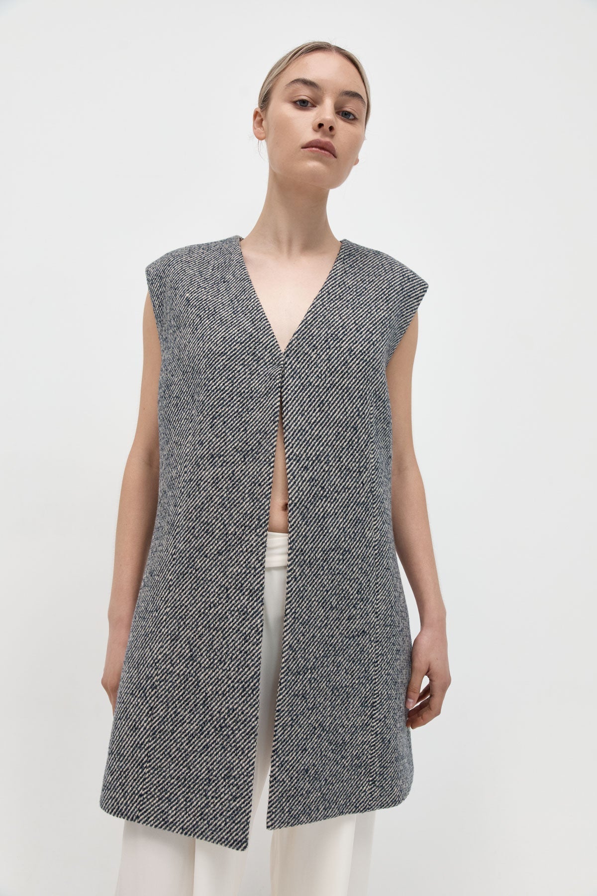 Twill Vest - Ink Twill