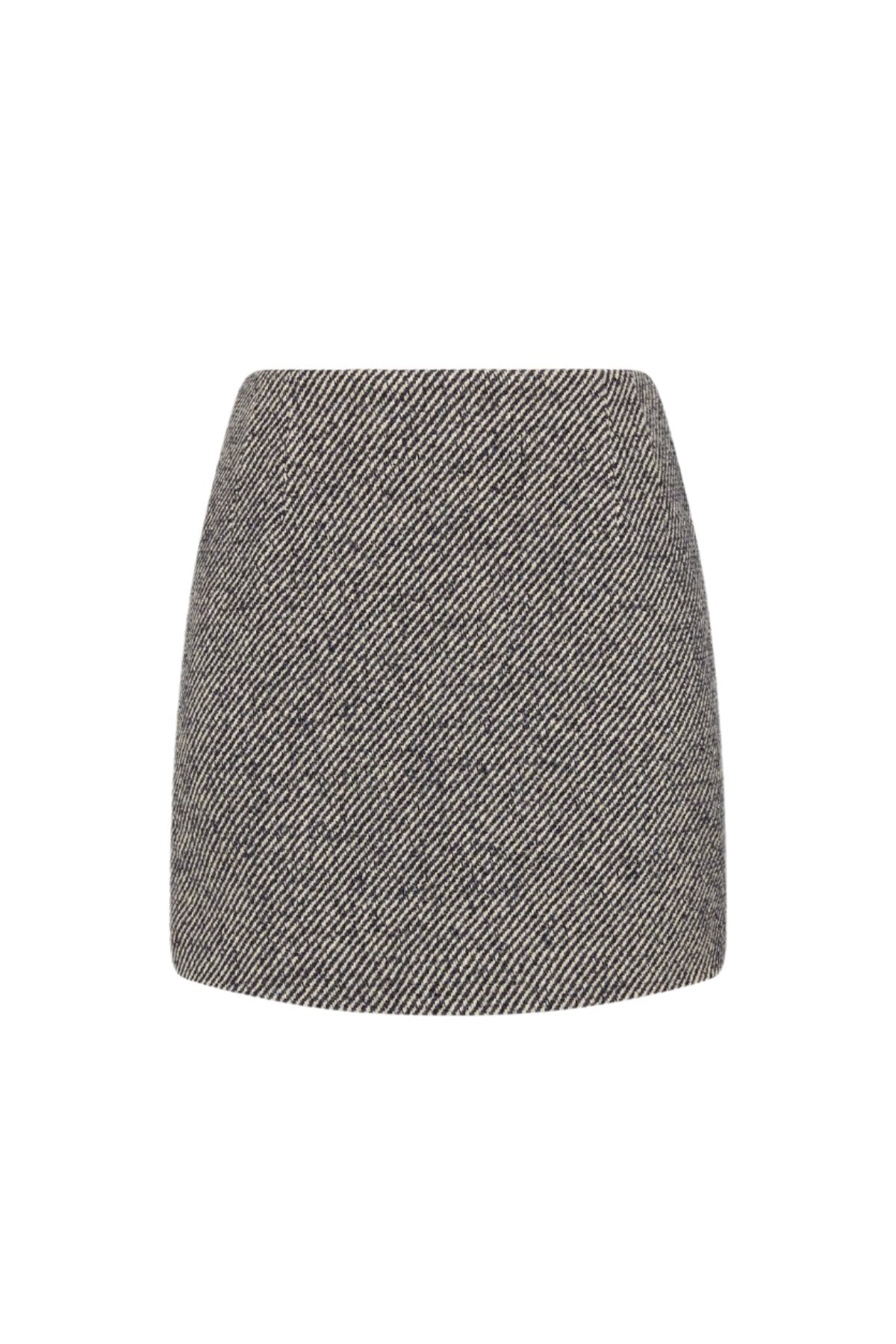 Twill Mini Skirt - Ink Twill