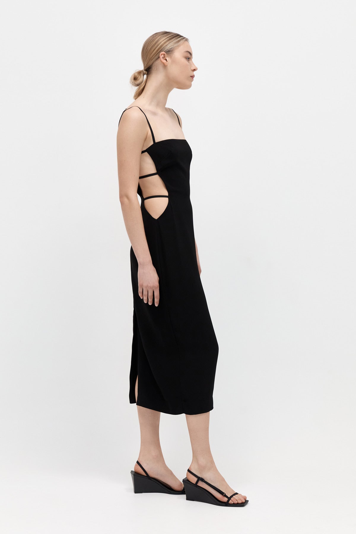 Urbain Midi Dress - Black