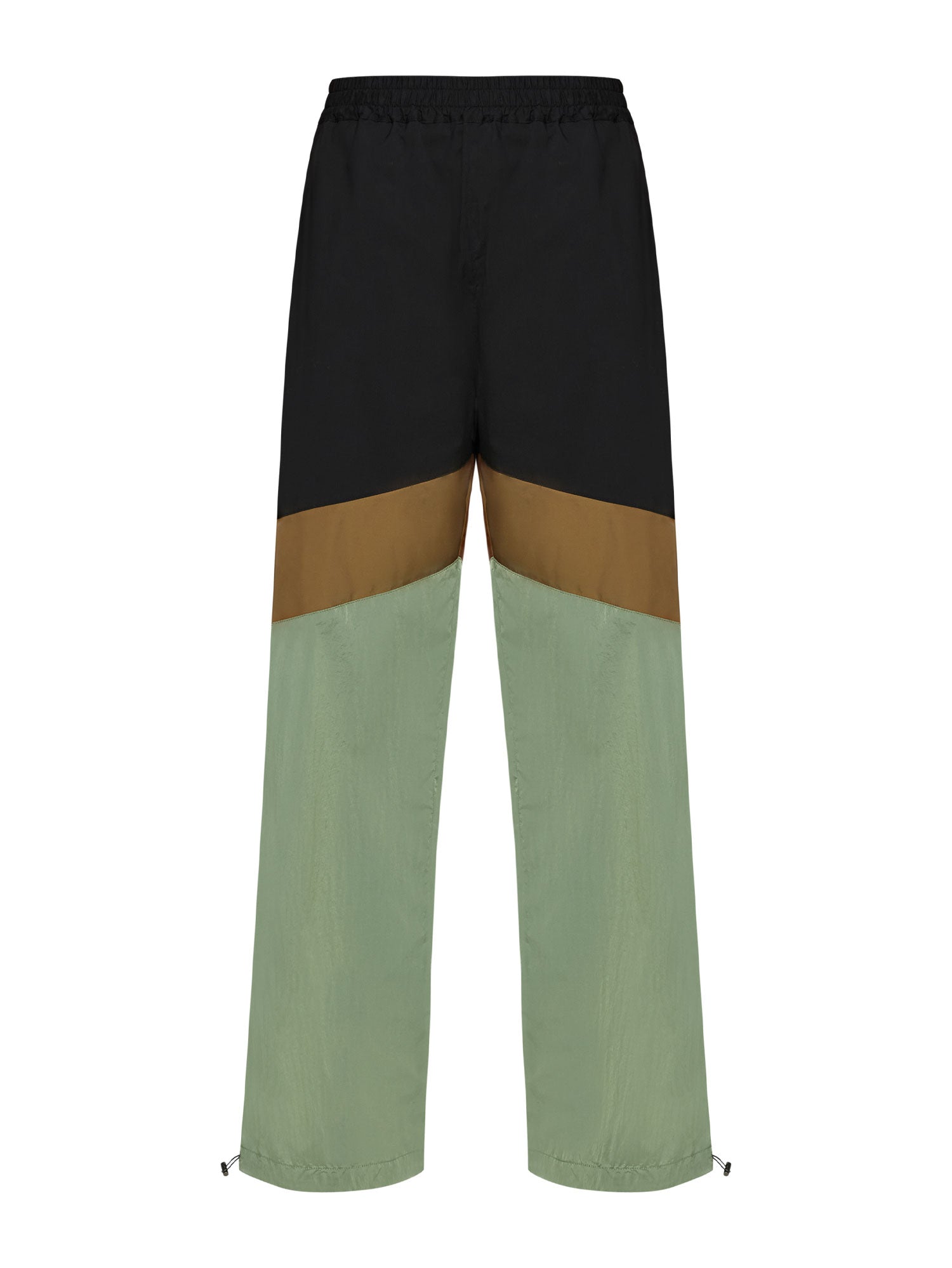 Chevron Track Pants - Cactus/Copper/Black