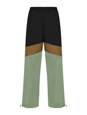 Chevron Track Pants - Cactus/Copper/Black