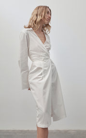 Wrap Dress - White