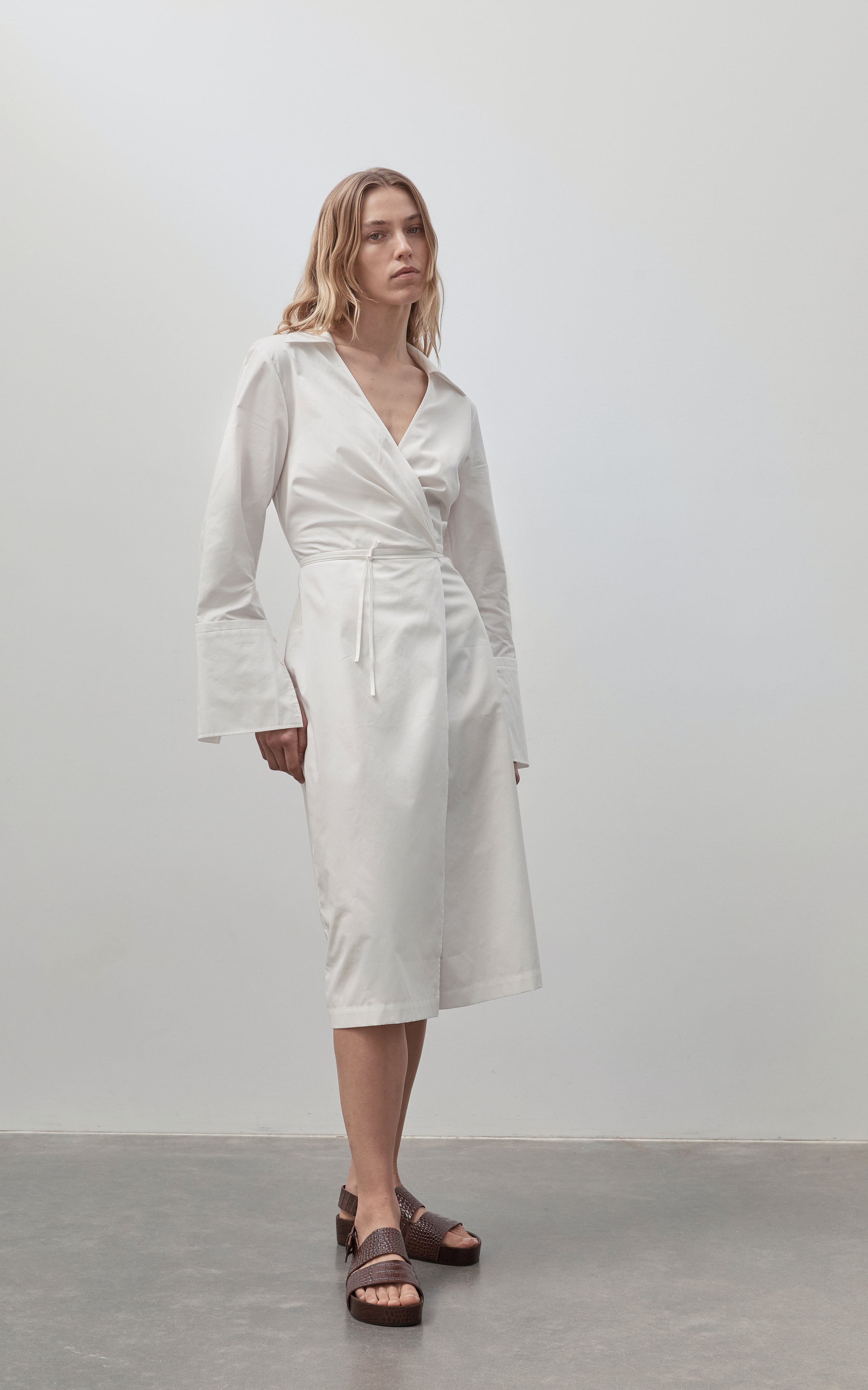 Wrap Dress - White