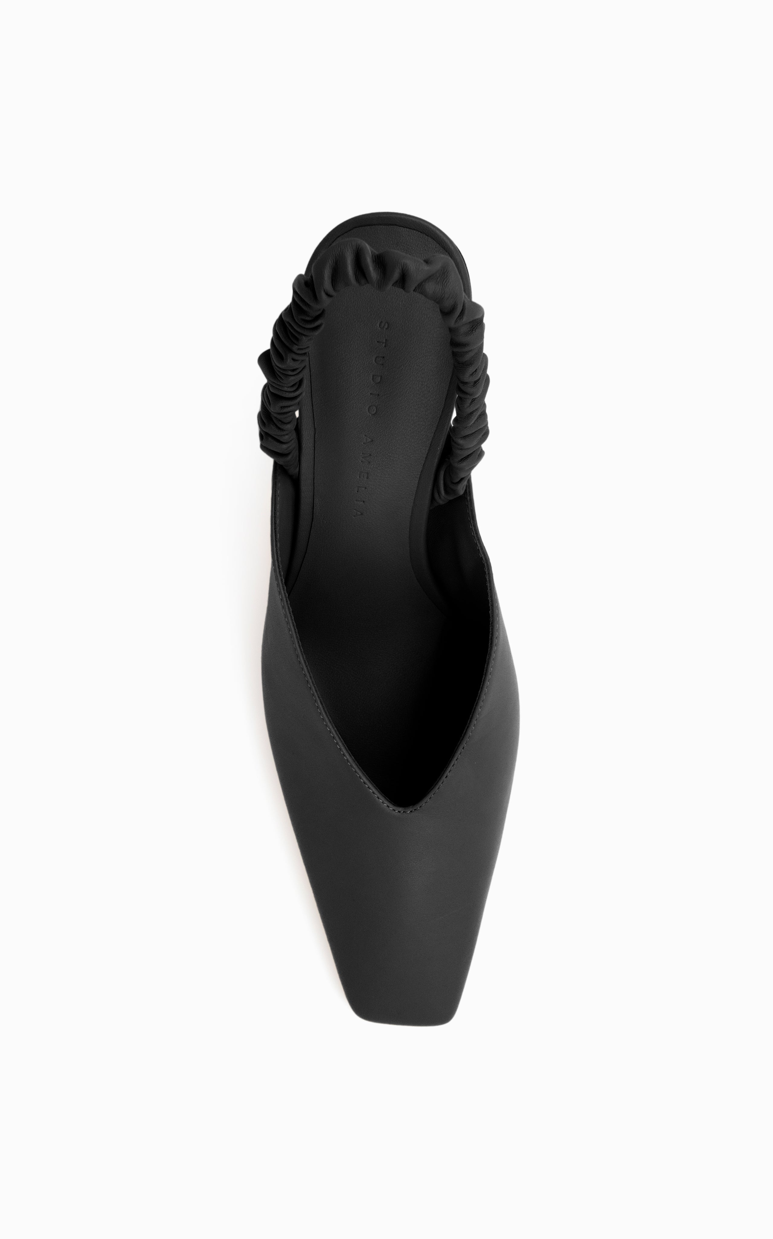Zadie 90 Mule | Black