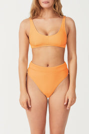 Signature High Waisted Brief - Tangerine