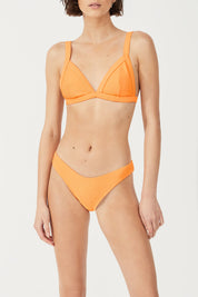 Signature Triangle Top - Tangerine