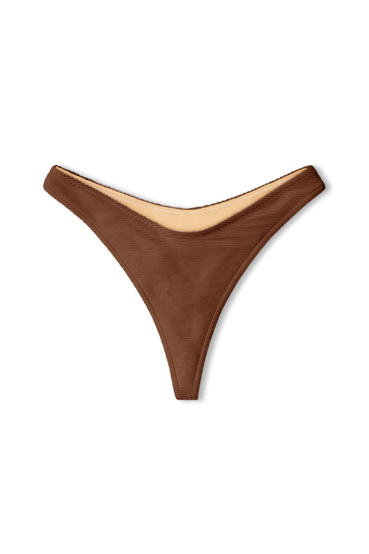 Signature Thong Brief - Acorn